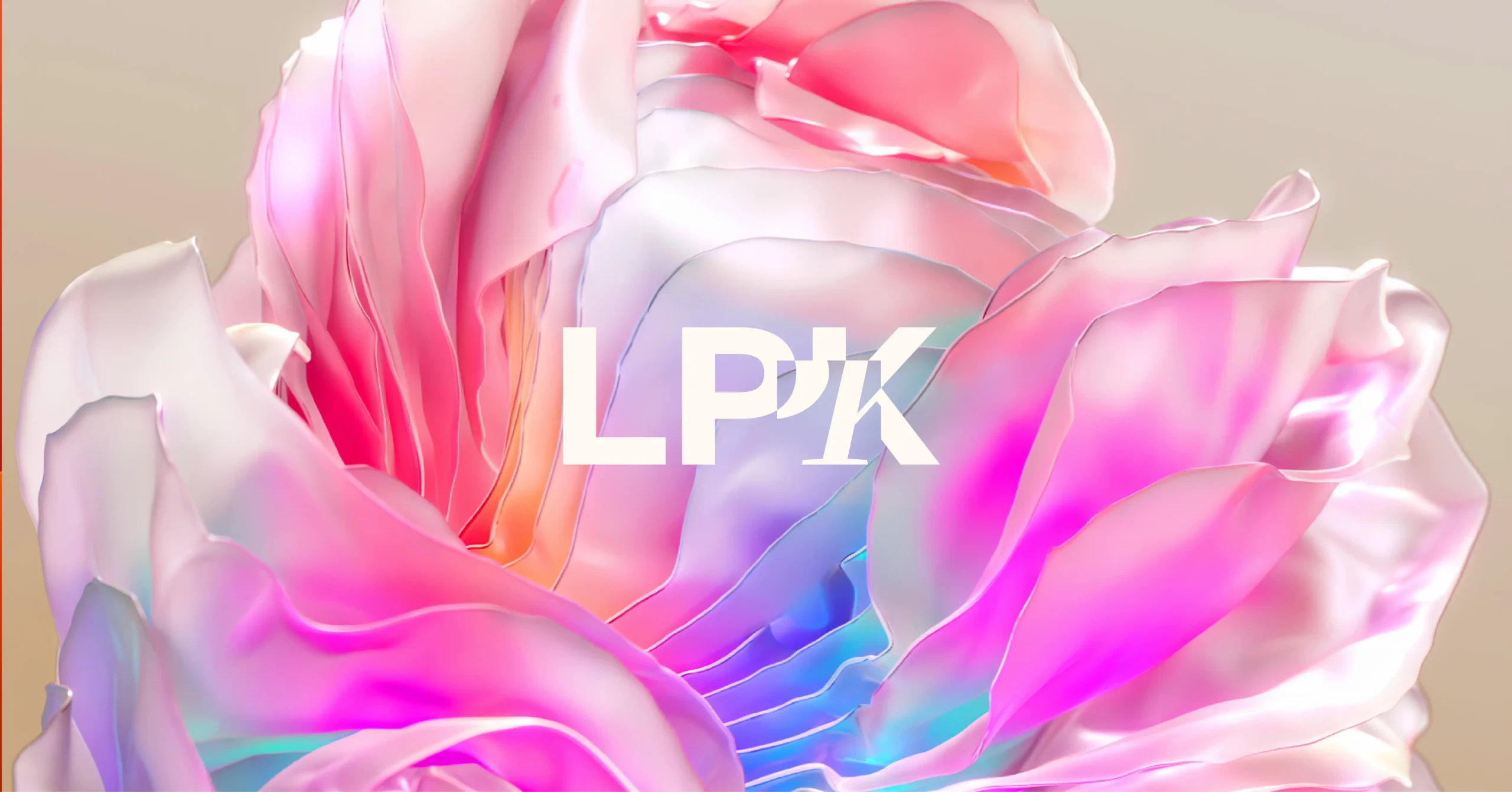 LPK, A Brand Strategy, Design + Innovation Agency, (Logo in a flower)