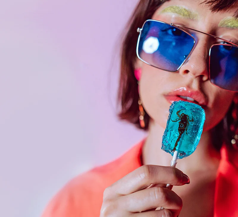 Gen Z Promo Image - Girl with Lollipop
